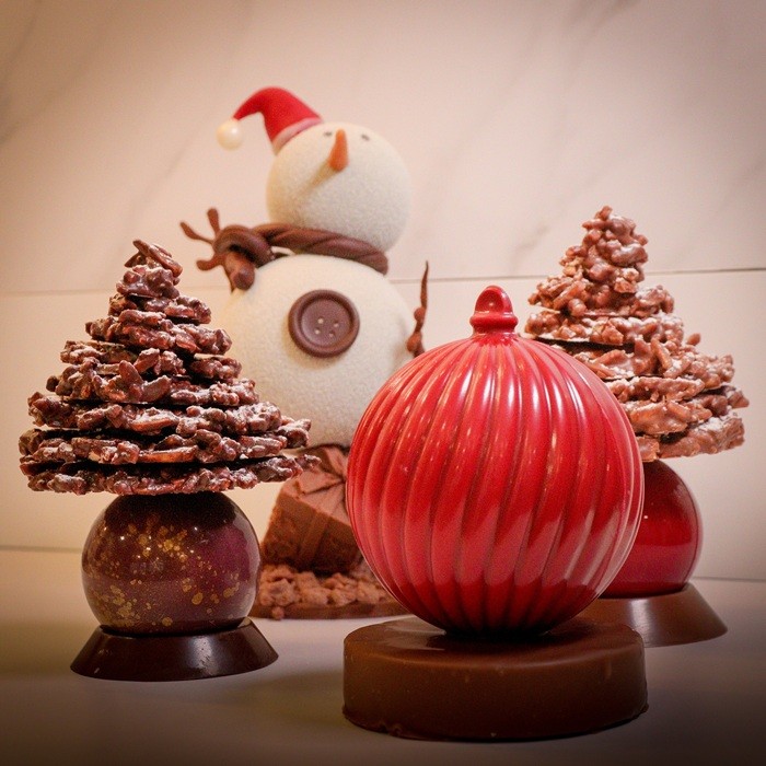 Gourmandises de Noël 2024 de Stéphane Pasco, Artisan Pâtissier Chocolatier à Nantes et Vertou