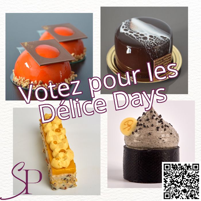 Opération "Délice Days" de Stéphane Pasco, Pâtissier à Nantes et Vertou, chaque début de mois, votez pour votre patisserie préférée